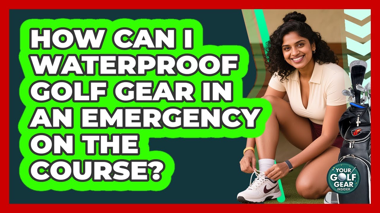 How Can I Waterproof Golf Gear In An Emergency On The Course? - Your Golf Gear Insider