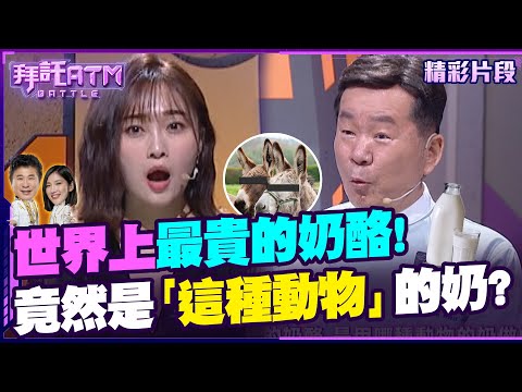 世界上最貴的奶酪！竟然是用「這種動物」的奶做的？【拜託ATM】20240507