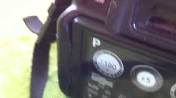 Nikon camera mode dial problem