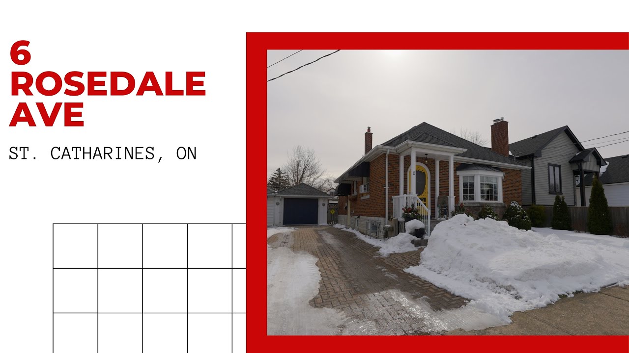6 Rosedale Ave St Catharines, ON YouTube