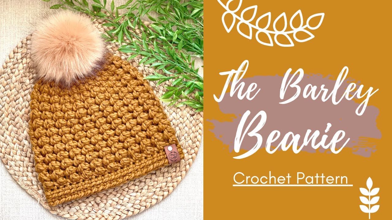 FAST Bulky Crochet Beanie Pattern (Free Tutorial!) 