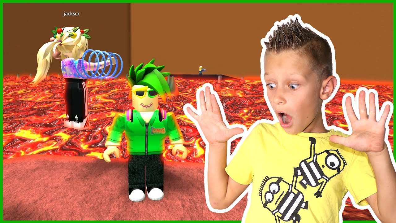 The Floor Is Lava In Roblox Youtube - the floor is lava original game roblox