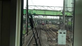 名鉄1700-2300系 前面展望 名鉄名古屋⇒神宮前(1703F)