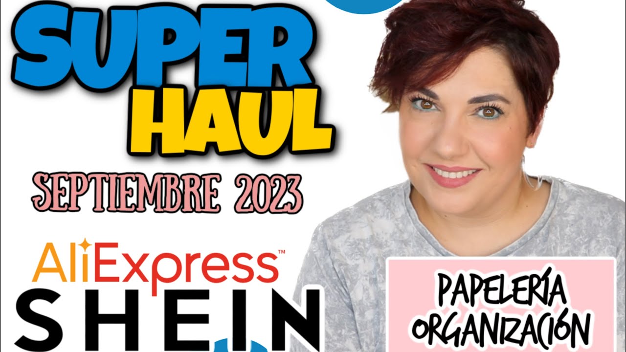 HAUL COMPRAS SHEIN y ALIEXPRESS 💕 PAPELERÍA, ORDEN Y COSAS BONITAS 2023 ⎥Monica Vizuete
