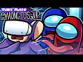 Among us vr is so funny  tinky winky plays among us vr