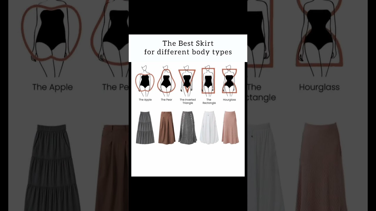 Best skirt for different body types 