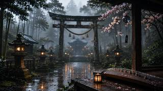 🎐 Sacred Shrine Morning | Peaceful Japanese Lofi for Study, Relaxation & Sleep| Koto Soft Lofi Beats screenshot 2