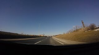 Journey around the Buffalo metro (via NY 33, NY 198, I-190, I-290 and I-90)