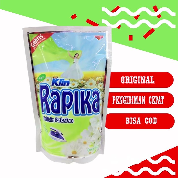 Rapika Green Meadow So Klin Pelicin Pakaian Kemasan Refill Ukuran 400 ml