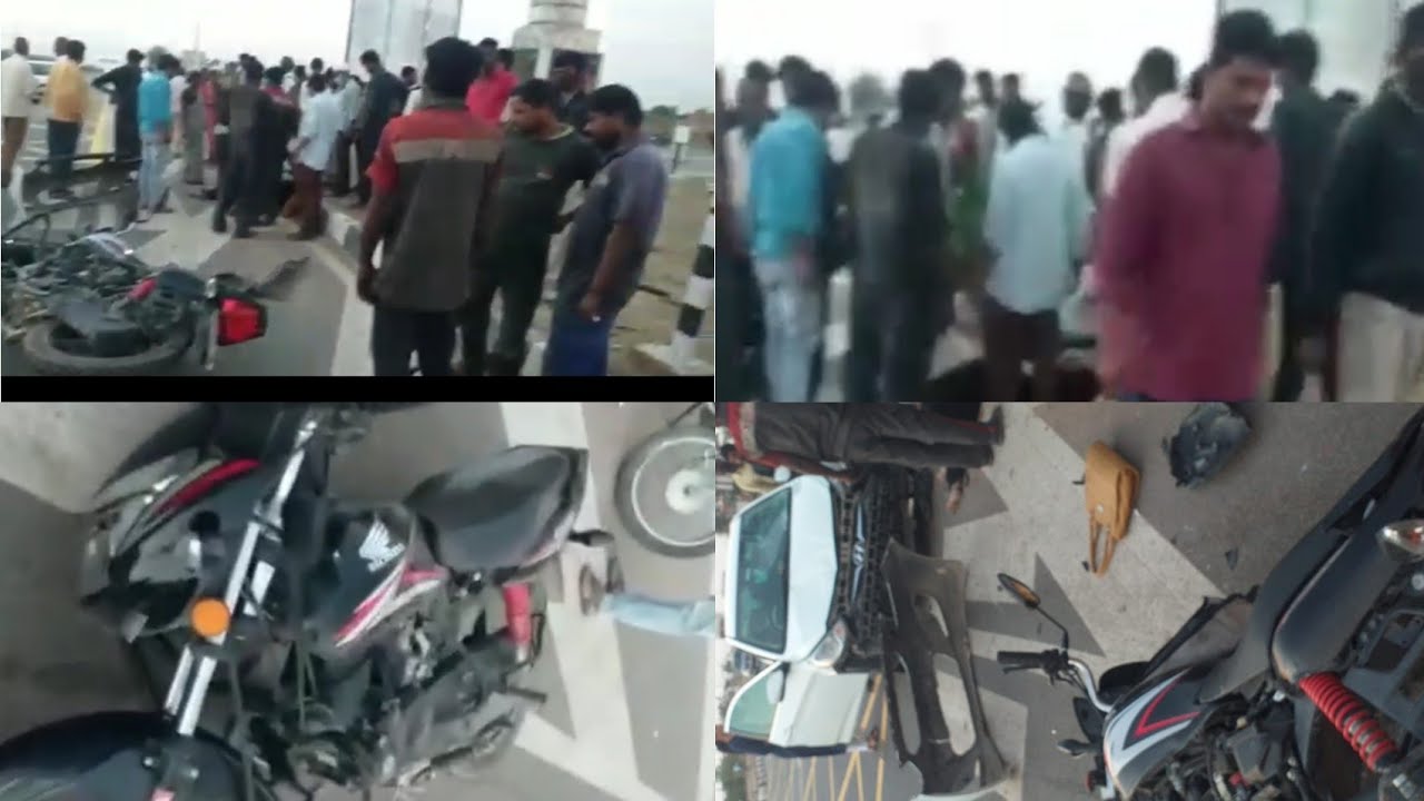 NH44 kothakota bypass road Accident between car and bike 2 person injured || 12/02/2021