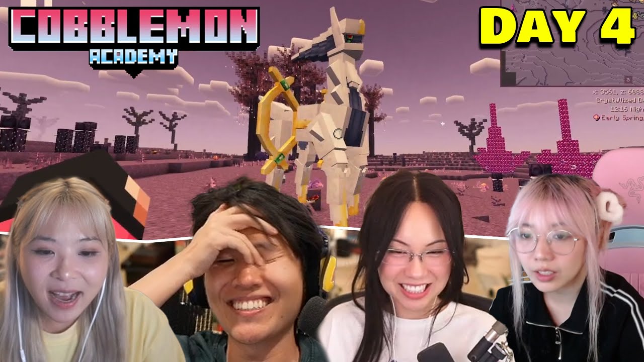 Best of Abe's Cobblemon Academy Day 4 ft. Toast, LilyPichu, QuarterJade, Fuslie, Miyoung and more