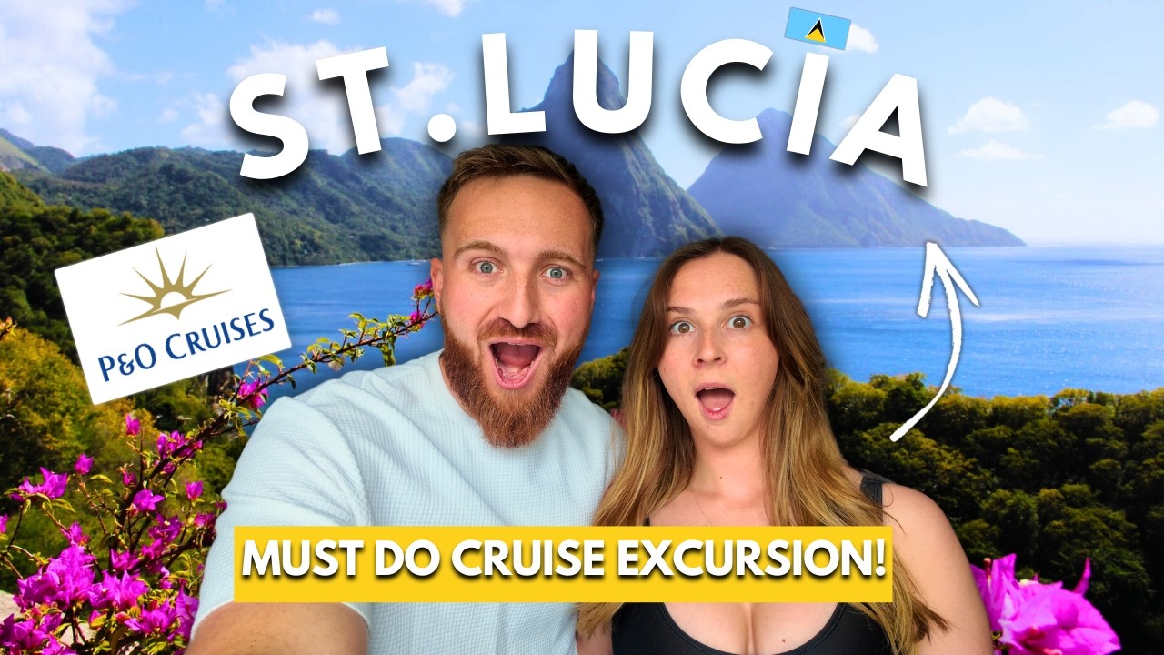 ST LUCIA IS AMAZING! 🌴 (We Were STUNNED) Caribbean Cruise Vlog 2025