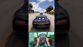 Logitech G29 - Bugatti Chiron vs Veyron vs Divo #car #cargamingsetup #cargames