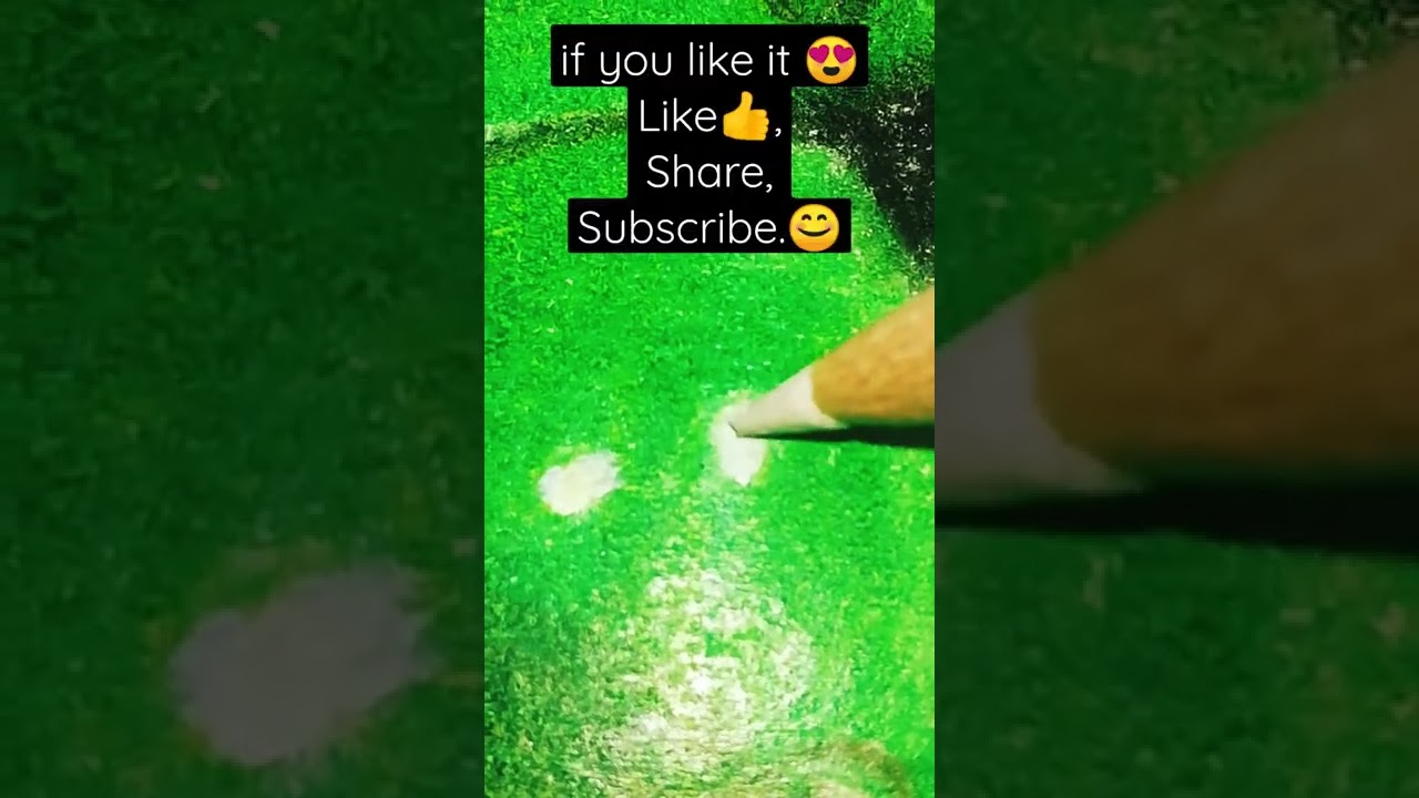 Bell Pepper 🔔🌶 drawing in 3 colour 😍 