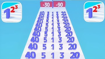 BEST MOBILE GAMES : NUMBER MASTER, COUNT MASTERS, ROOF RAILS