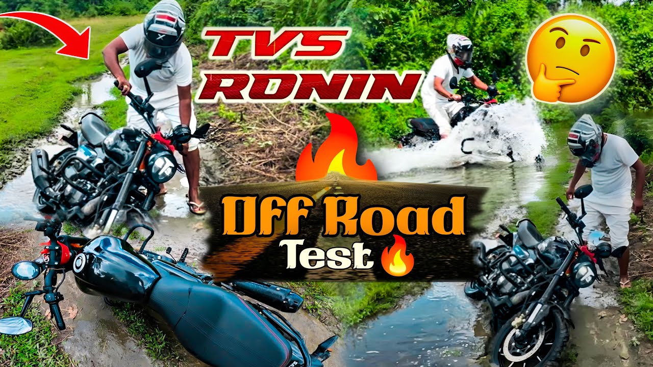 TVS Ronin 2025 New Model || TVS Ronin Off Road Test 🔥@Shivrajchetri  