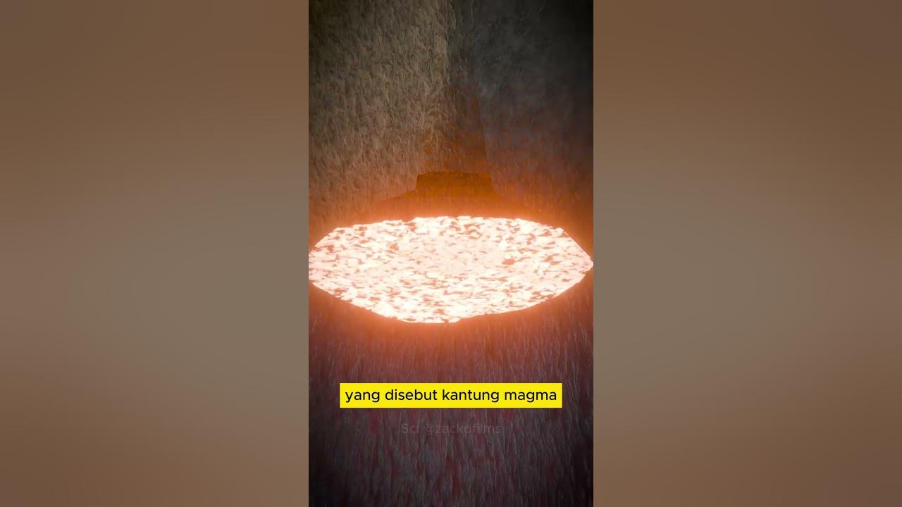 Proses meletusnya gunung berapi | Bantu support dengan klik tombol subscribe #shorts #youtubeshorts