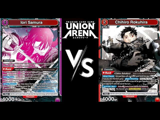 Union Arena (Gameplay Commentary) Iai White Purity vs Red Chihiro