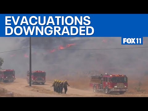 Canyon Fire evacuation orders downgraded in Los Angeles, Ventura counties  | FOX 11 LA