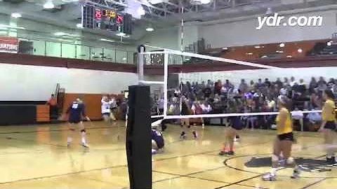 On second try, Lauren Reichard's kill attempt seal...