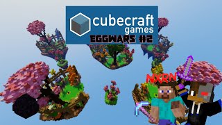 Minecraft - Cubecraft Eggwars #2 - OVERPOWERED MODE (w/ Nxrn)