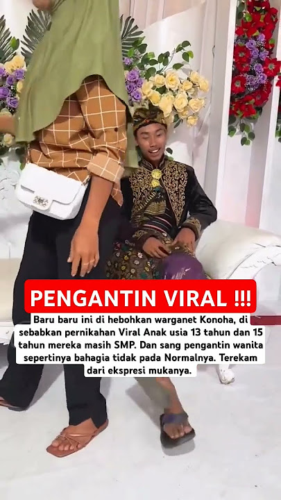 Viral Wedding: Teenage Bride and Groom Shock the Internet