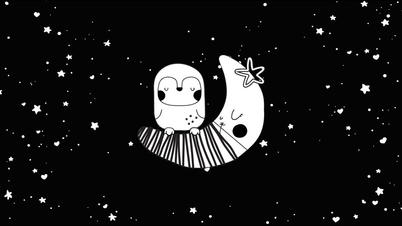 Baby Sleep Music | Sensory Calming Relaxing High Contrast Mozart Brahms piano lullaby instant Owl