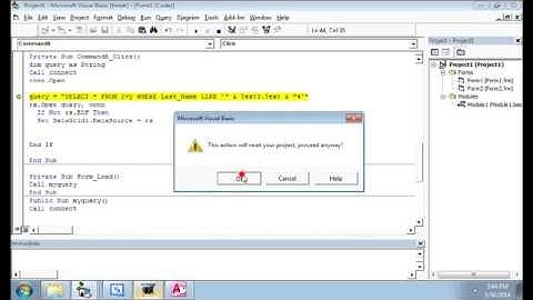 EASY on how to use ADODC in Visual Basic Part 11