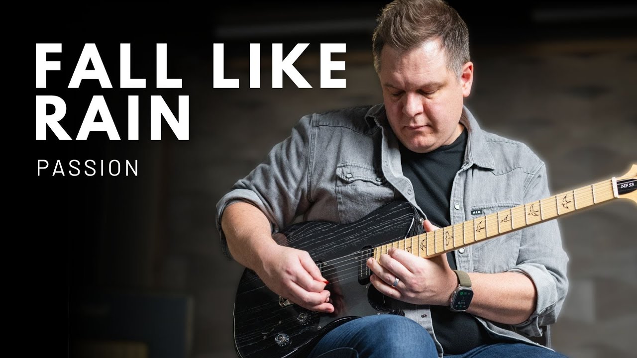 Fall Like Rain - Passion, Kari Jobe - Electric guitar cover - YouTube