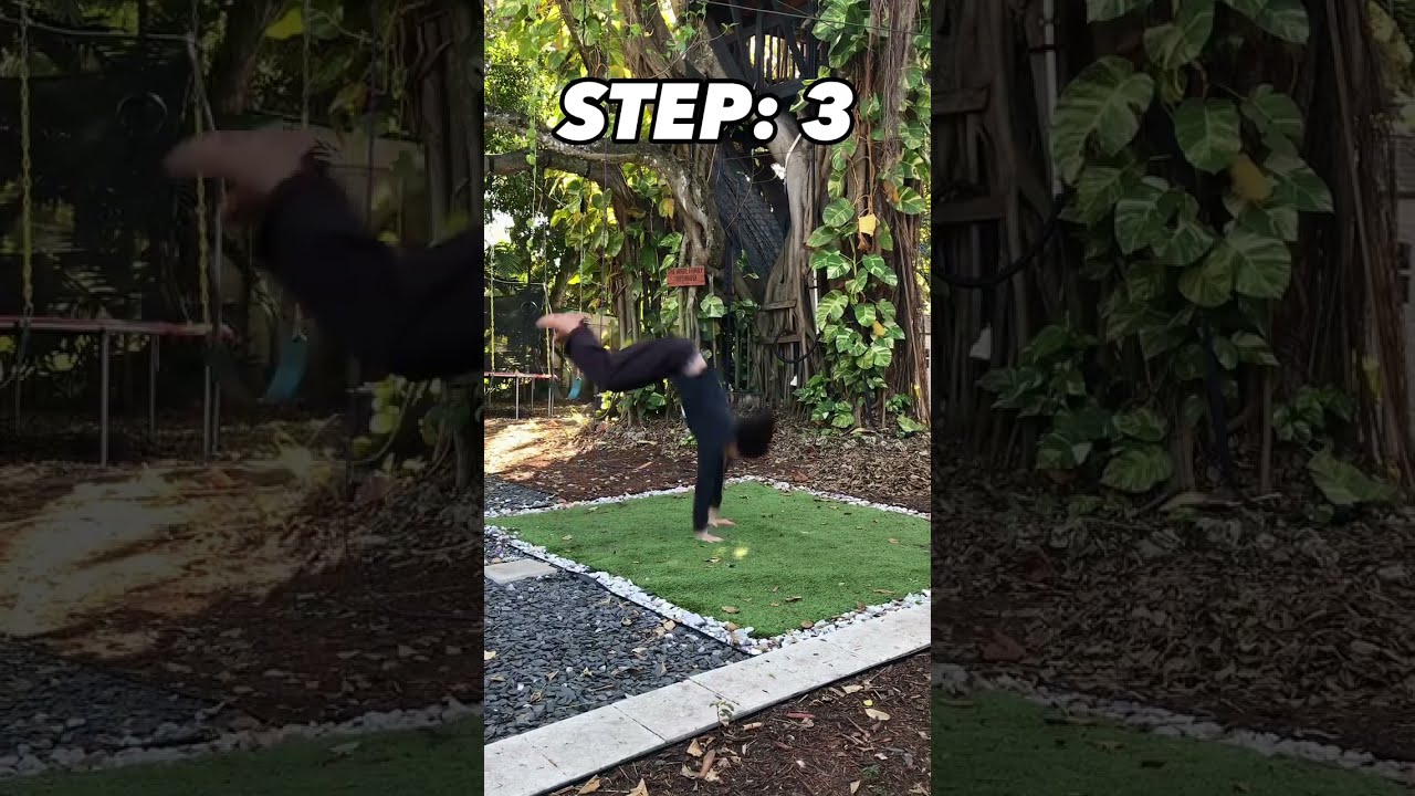 Frontflip Tutorial How To Backflip Gymnastics Acrobatics