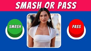 SMASH or PASS - Female Celebrities Edition | 2024 | CELEBRITY QUIZ | QUIZ WAVEZ