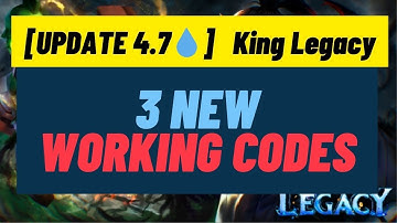 [UPDATE 4.7💧] King Legacy Codes Wiki 2023 October | 3 NEW WORKING CODES FOR HALLOWEEN UPDATE