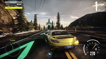 Need for Speed Edge : 니드포스피드 엣지 고요한 산등선 연습 주행 영상