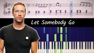 Coldplay, Selena Gomez - Let Somebody Go - Accurate Piano Tutorial Sheets