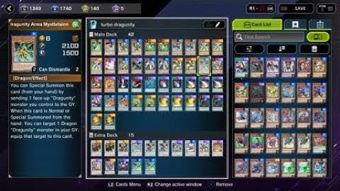 Double Platinum Dragunity Deck list Yu-Gi-Oh Master Duel