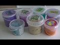 Unboxing action nouveau kg de slime des araignes dans mon slime 