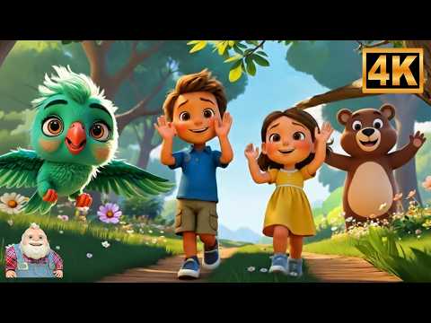 Main Tota Main Tota Rhyme, मैं तोता मैं तोता, Parrot Song for Kids, Fun Nursery Rhymes In Hindi