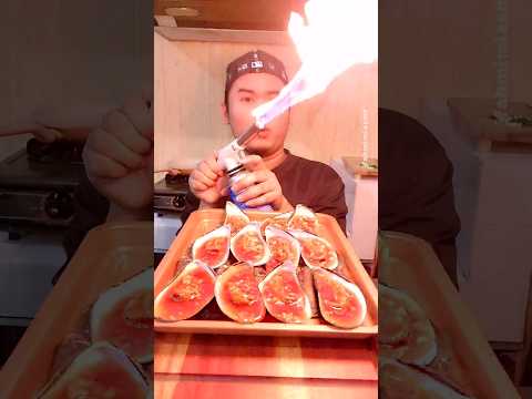 ASMR Kerang Hijau Bakar Saus Gochujang #asmr #shorts