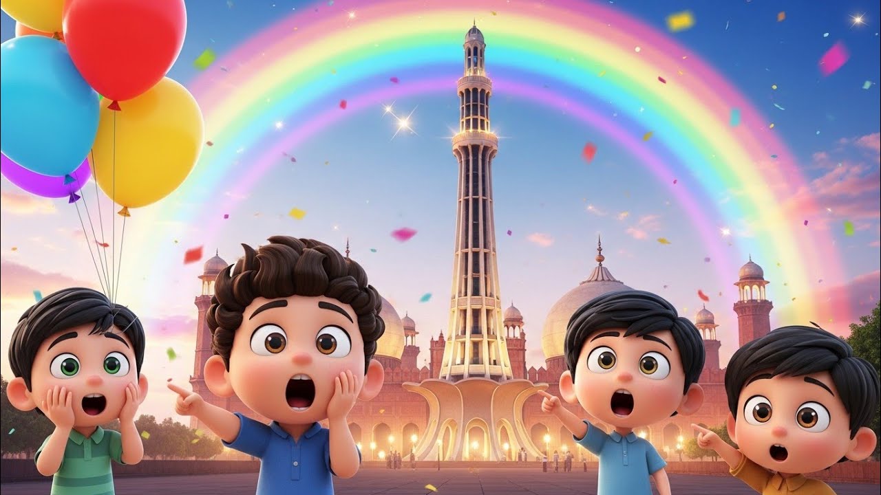 Lahore Lahore Ha | Kids City Tour | Nursery Rhymes & Fun Learning