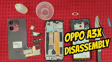 Oppo A3x disassembly