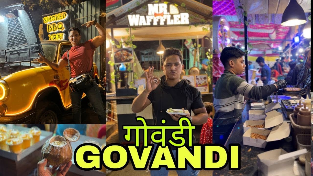 GOVANDI RAMZAN KHAU GALI KOREAN & INDIAN FOOD FIRST TIME IN GOVANDI