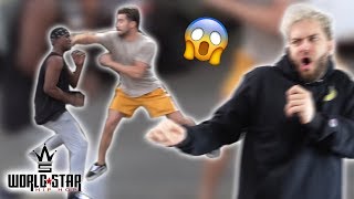 STREET FIGHT CAUGHT ON TAPE! *KNOCKOUT*