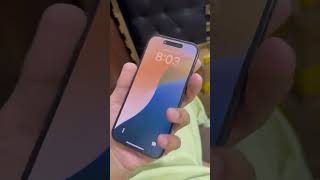 IPHONE 15 NON PTA - FACTORY UNLOCK ✅128 GB 100% battery LLA - E sim#apple #trending