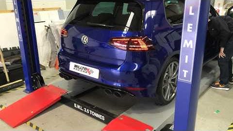 Thumbnail of VW Golf R Mk7 with Milltek Sport Exhaust
