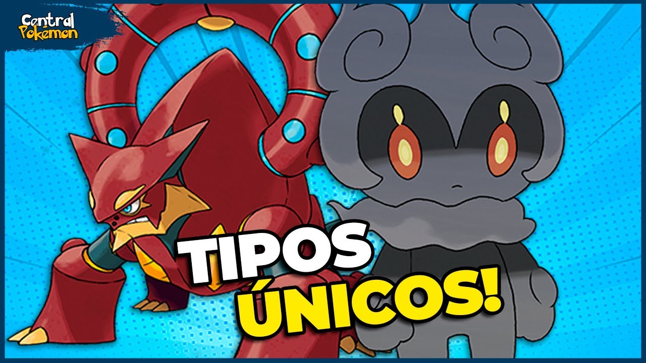 POKÉMON COM TIPOS ÚNICOS! Você vai se surpreender! 