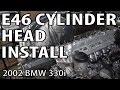 BMW E46 Cylinder Head Installation #m54rebuild 26