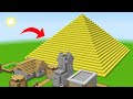 WHAT&#39;S INSIDE THE BIGGEST PYRAMID? NOOB FOUND GIANT GOLD PYRAMID in Minecraft NOOB vs PRO!