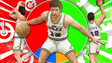 RED/GREEN PIE CHART MAKES GAME BREAKING 3PT SPECIALIST BUILD ON NBA 2K21!