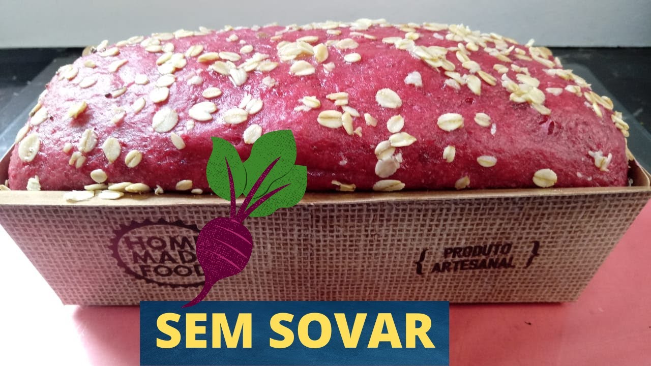 PÃO DE BETERRABA FOFINHO SEM SOVAR SAUDÁVEL NUTRITIVO FÁCIL  E DELICIOSO😋 Mão na massa com a Si