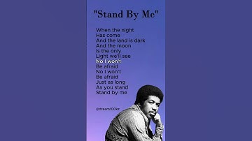 Thumbnail of Stand By Me - Ben E. King (lyrics) #standbyme #beneking #lyrics
